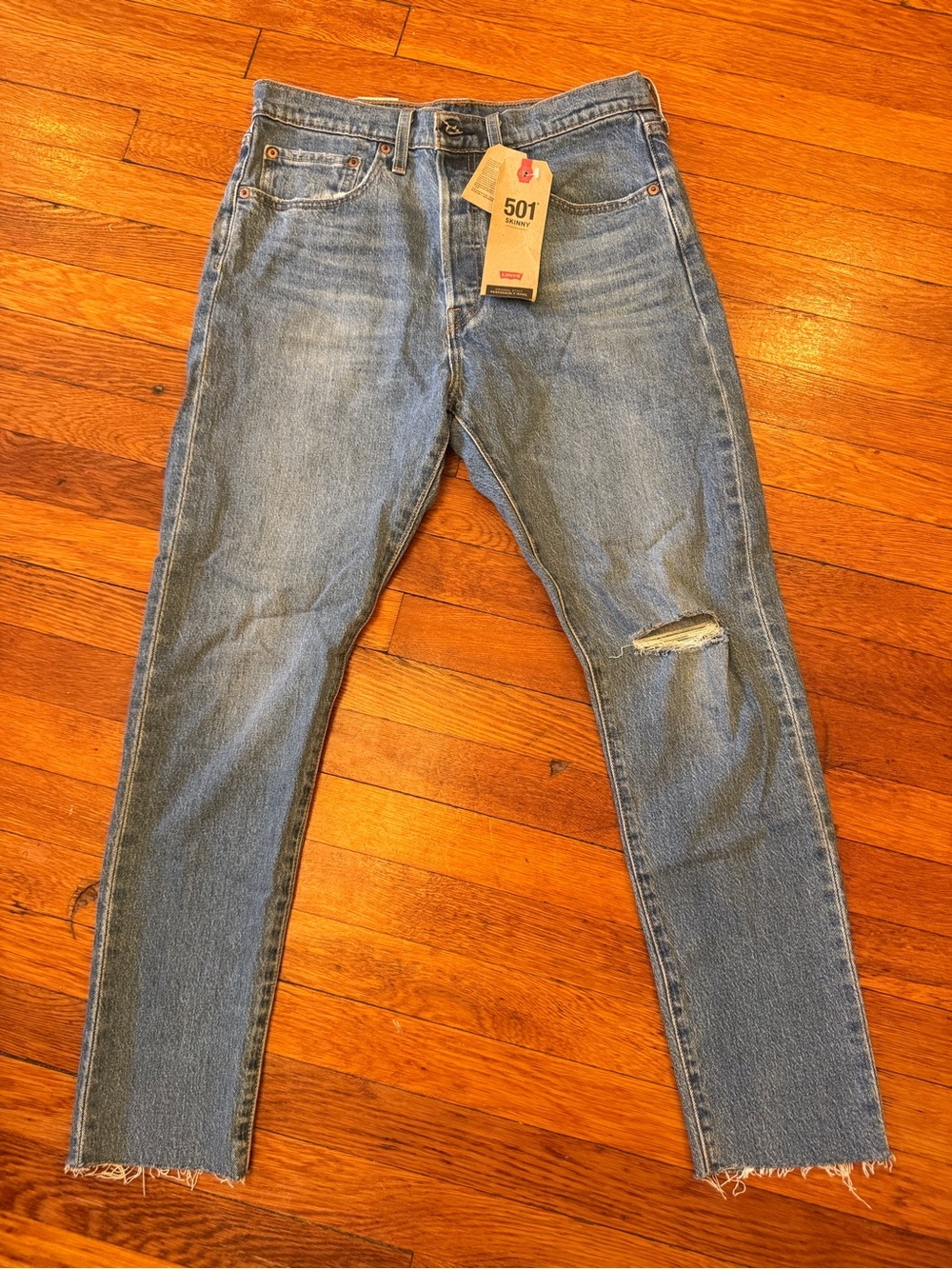 Levi’s 501 Skinny Jeans — 30x28 NWT